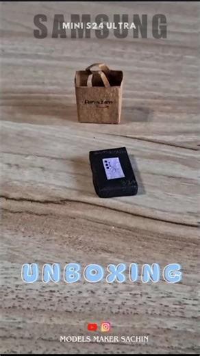 Mini Samsung S24 Ultra 🔥 World’s Smallest Unboxing