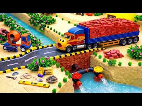 Best of DIY Mini Tractor Bridge Construction & Collapse | Underground Water Storage Project