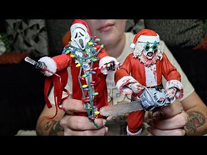 Neca Ghostface Santa's Slay NEW 2026 Ultimate Horror Action Figure Unboxing Setup & Review Video