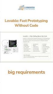 Lovable Fast Prototyping: Create Without Code!