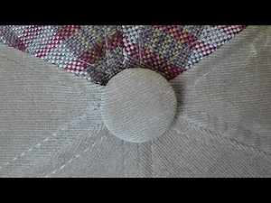 How to Cover Buttons with Fabric. How to Make Covered Button