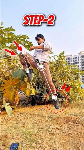 Tony Jaa Flying Knee Kick Tutorial | Muay Thai Power Jump Knee | Street Stunters🥋💥#kick #shorts