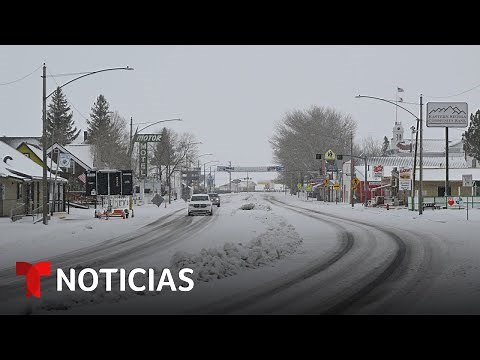 La primera gran ola de frío de 2025 traerá nevadas, ventiscas y tormentas | Noticias Telemundo
