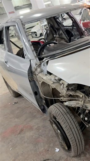 🚘 Damaged Car Panel Cutting & Welding Repair #marutisuzuki #shorts #viral