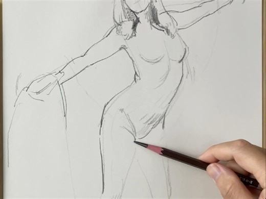 人体速写｜如何快速抓住动态特点？