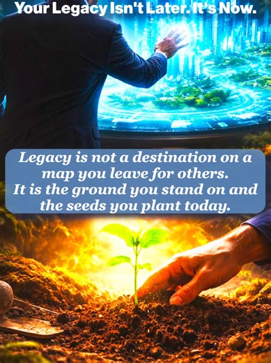 Legacy is not a future event you plan for—it's a present reality you build with your daily choices. This final principle of the Sovereign Manifesto dismantles the deferral of impact and calls you to root your greatest work in the fertile ground of the present moment. #SovereignFounder #LegacyNow #PresentImpact #FounderMindset #Manifesto — Ready to move from insight to identity-level change? Book your Forensic Analysis Call. This paid, 60-minute deep dive is the mandatory first step to diagnose t