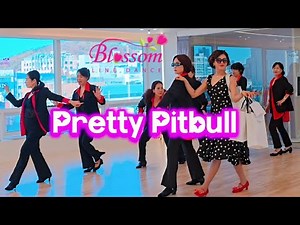 Pretty Pitbull Line dance/Absolute Beginner /프리티 핏볼 라인댄스/블라썸월요크루