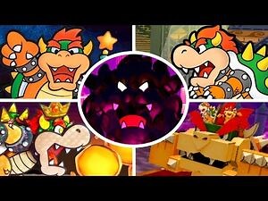 Evolution of Paper Bowser Battles (2000-2017)