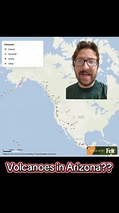 Arizona isn't just desert and cacti, as the state is also home to one of the largest volcanic fields in the country, containing more than 600 volcanoes. #geography #mountains #geology #volcanoes #Science | Mountainfacts