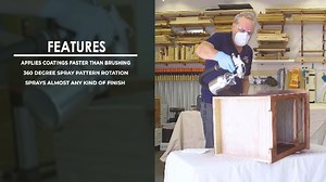 Watch Earlex Paint Sprayer for Woodworking on Amazon Live