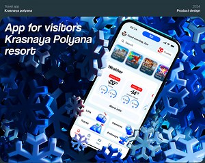 Travel app product design