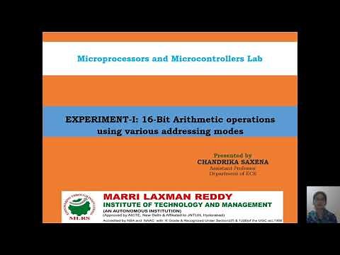 Program for 16 bit arithmetic operation for 8086 || MPMC LAB