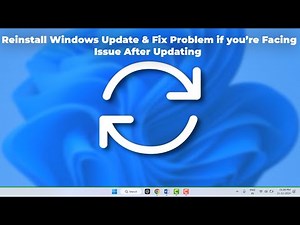 How to Reinstall Windows 11 Update | Fix Issue After Recent Update
