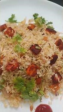 paneer fried rice recipe 😋| simple & Easy