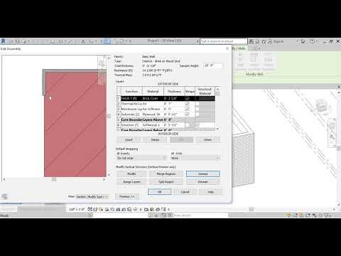 How to put a parapet cap on wall types in Revit