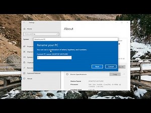 How To Rename Your Windows 10 PC [Guide]