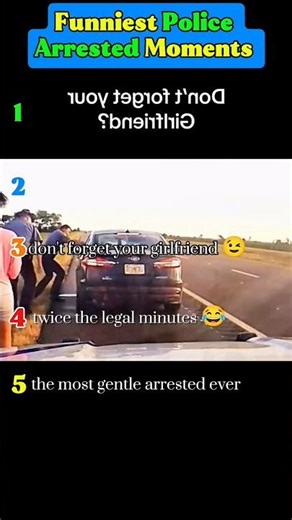 Ranking Funniest Police Arrest Moments You Won’t Believe! #youtubeshorts #memes #fyp #police