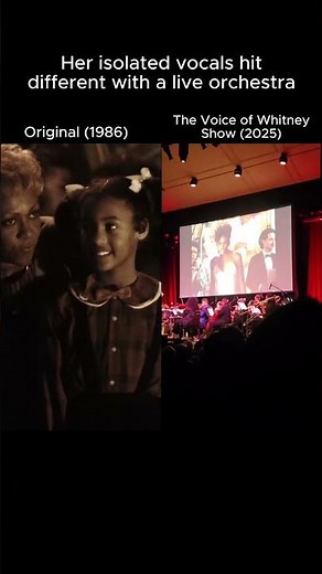 Whitney Houston - The Greatest Love of All with a live orchestra!