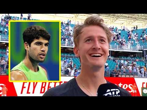 Sebastian Korda Explains how He Beat Carlos Alcaraz