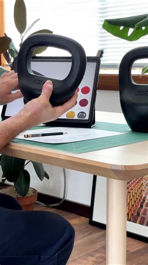 See how industrial designer Patrick Christian (patrickchristiandesign.com) let Shapr3D do the heavy lifting as he modeled a full set of kettlebells in the app 💪 With easy sketching, intuitive direct modeling, and built-in rendering, Shapr3D is the go-to CAD tool for design professionals. Download now! Disclaimer: This video is meant to serve as an inspiration and not as a modeling tutorial. | Shapr3D