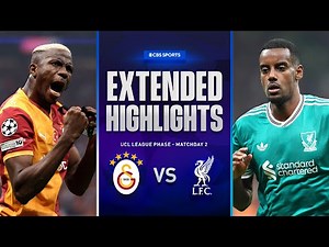Galatasaray vs. Liverpool: Extended Highlights | UCL League Phase MD 2 | CBS Sports Golazo
