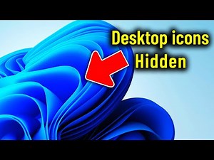 How to hide Desktop icons on Windows 11