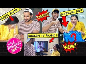 Funniest *PRANKS* on my MOM for 24 HOURS !! ( PRANK WAR )