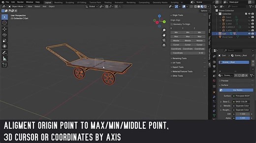 Blender插件 Act: Game Asset Creation Toolset 2025.2.1 | 游戏资产创建批量导出工具集