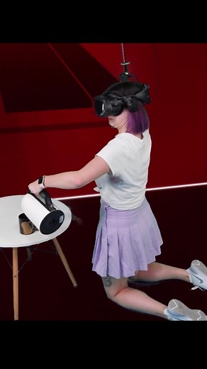 Making a cup of tea while playing Beat Saber...because reasons