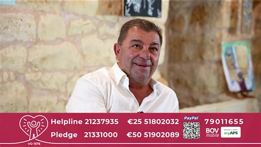 44K views · 1.7K reactions | "Grazzi Dun Victor ta' kemm għamilt miegħi u ma' familti" - Vince Il-Maratona ta' Mħabba - Jimpurtani - għada mill-11:00am sal-11:00pm fuq l-istazzjonijiet kollha. Agħti d-donazzjoni tiegħek biex tkompli l-ħidma ta’ Monsinjur Victor Grech: BOV/APS Mobile App: 79011655 PayPal App: https://paypal.me/CaritasMalta/  5180 2032 - €25 5190 2089 - €50 | Caritas Malta | Facebook