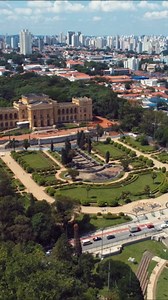 São Paulo, Brazil: Drone views of Ibirapuera Park