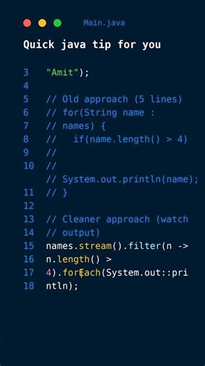 What I wish I knew about java sooner 🚀 #coding #javatips #shorts