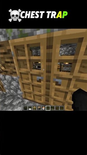 Beware! Ye Chest Trap aapki jaan le sakta hai 💀😱 #MinecraftTraps #Shorts
