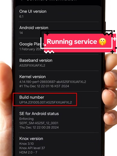 Samsung Phone Running Service Settings Explained