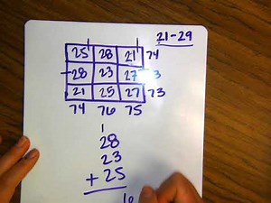 Math Puzzle Boxes 21-29 Help Video