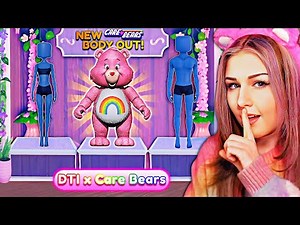 I ADDED Care Bears To DTI w/ These HACKS For My CODE! | ROBLOX Dress To Impress
