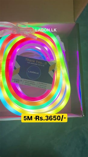 5M Neon RGB App Control Light | Mirror Light Design 🪞🏠