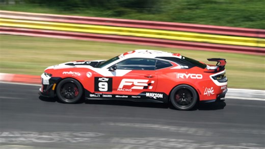Aggressive racing lines at the Nürburgring Nordschleife