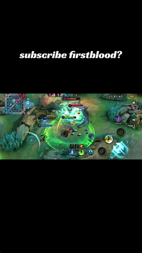 jadi tankpun tetep dapet first blood #shorts #gascoll #mlbb