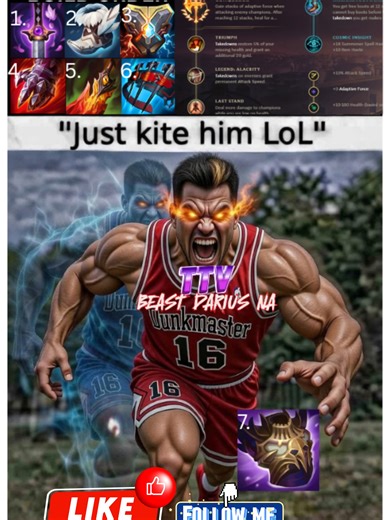 BREAKING NEWS UPDATE FOR BEAST DARIUS NA JUNGLE BUILD! ————————-------- THESE RUNES ARE INSANE VALUE FOR JUNGLE DARIUS ---------- ————————-AFTER YOU HIT FULL BUILD THE ZEKES FALLS OFF AFTER LEVEL 16 , SO YOU SELL IT AND BUY A OVERLORDS BLOODMAIL FOR UNREAL DAMAGE AND HP, SCALES VERY WELL WITH YOUR STERAKS ! ----------------------- ———BEAST DARIUS NA JUNGLE BUILD EXPLAINED! 1. YOMMUS - MOVESPEED AND DAMAGE --------------------------------------- 2. ZEKES - MORE GANKS - TANKY AF FOR CHEAP AND FAST