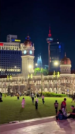 Malaysia 🇲🇾 Kulalumpur Datran Merdeka Very Nice View Beautiful place And Trending Vairalvideo