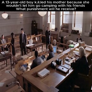 A 13-year-old boy k.il.led his mother because she wouldn't let him go camping with his friends. What punishment will he receive? | TDA Media