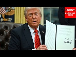President Trump Signs Executive Order Loosening Enforcement Of The Foreign Corrupt Practices Act
