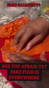 #fakefood #salmon #wholefoods #explore | Seemore Clips
