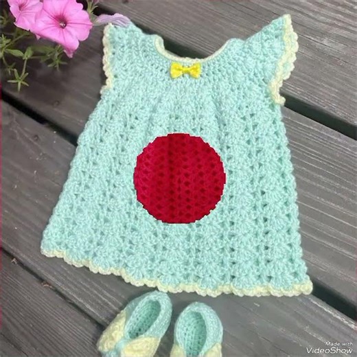 latest stylish crochet frocks patterns