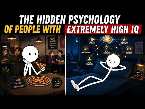 The Hidden Psychology of People With Extremely High IQ #hiddenforces ,