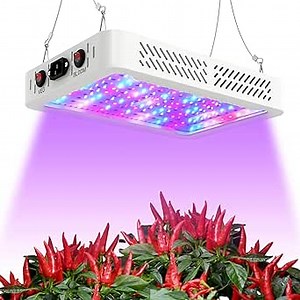 1000w LED Grow Light for Indoor Plants, Full Spectrum Plant Light Growing Lamp for Hydroponic Indoor Plant Veg and Flower for Grow Tent (Actual Power 100W=1000W HPS)