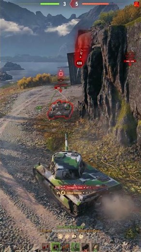 AMX M4 mle. 45 — 5700 dmg, 8 kills, 2146 exp | Ultra HD 4K World of Tanks Replay Epic Top! #Shorts 1