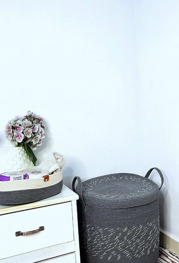 🌸Upgrade your storage game with our amazing storage organizer suitable for storing : *laundry *fleece blankets *throw pillows *baby towels *Towels *toys Khs. 4,000 📦We ship worldwide 📞Dm us today on 0725611831 or 0750056127 📍We are located at katani road in syokimau settlers business center shop no B5 Console table baskets storage basket storage basket organizer bedroom storage organization aesthetic basket organizer basket organizer storage basket hacks #homedecor #storageorganizer #fyp