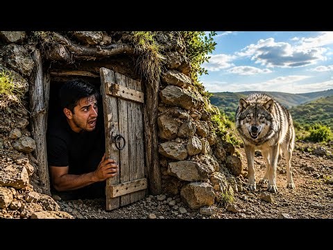 I Spent the Night Alone in the Wild… What Happened at Dark 😨🌲